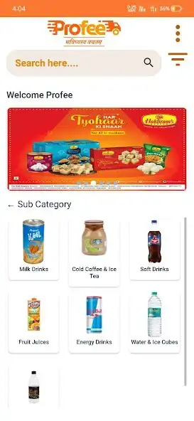 Play Profee - Grocery App  and enjoy Profee - Grocery App with UptoPlay