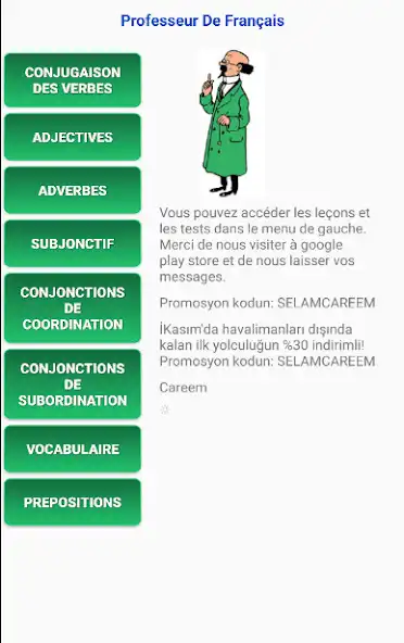 Play Professeur De Français  and enjoy Professeur De Français with UptoPlay