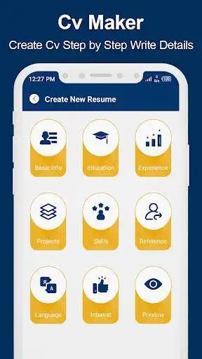 Play Professional CV Resume Builder as an online game Professional CV Resume Builder with UptoPlay