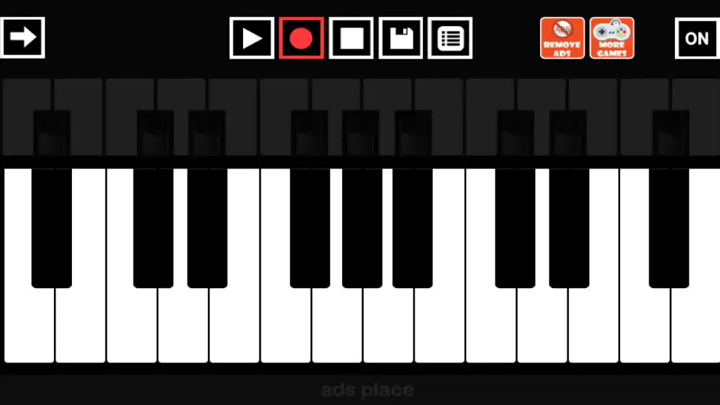 Play Professional Piano as an online game Professional Piano with UptoPlay