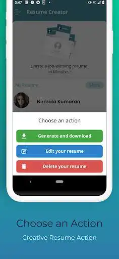 Play Professional Resume Builder as an online game Professional Resume Builder with UptoPlay