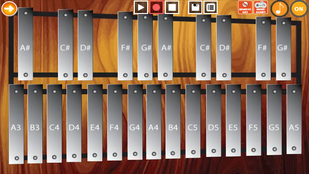 Play Professional Xylophone as an online game Professional Xylophone with UptoPlay
