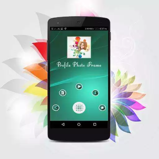 Play APK profile photo frame  and enjoy profile photo frame with UptoPlay com.xenialtech.ProfileFrame