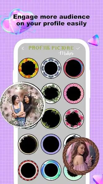 Play Profile Pic Maker App  and enjoy Profile Pic Maker App with UptoPlay