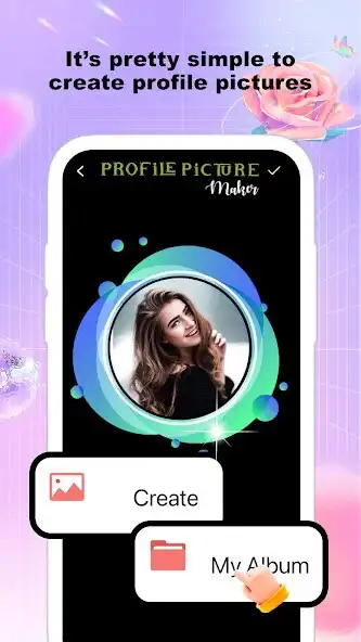 Play Profile Pic Maker App as an online game Profile Pic Maker App with UptoPlay