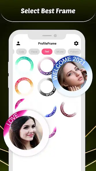 Play ProfilePic Round Frame Lite as an online game ProfilePic Round Frame Lite with UptoPlay