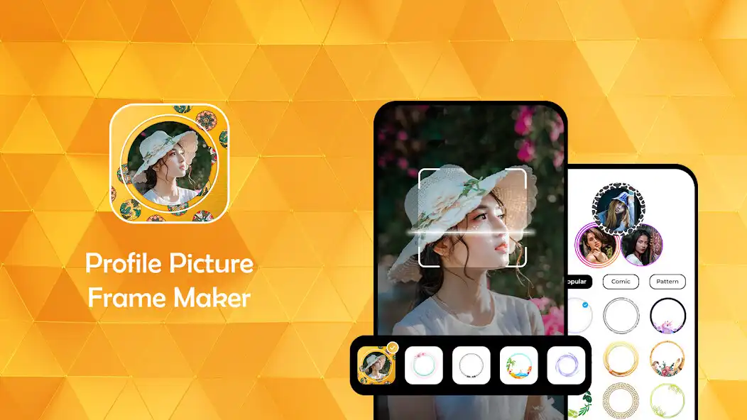 Play Profile Picture Frame Maker  and enjoy Profile Picture Frame Maker with UptoPlay