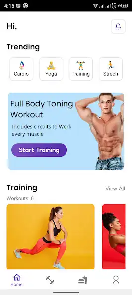 Play Pro Fitness ( Gym  Workout) as an online game Pro Fitness ( Gym  Workout) with UptoPlay