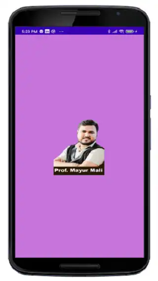 Play Prof. Mayur Mali  and enjoy Prof. Mayur Mali with UptoPlay