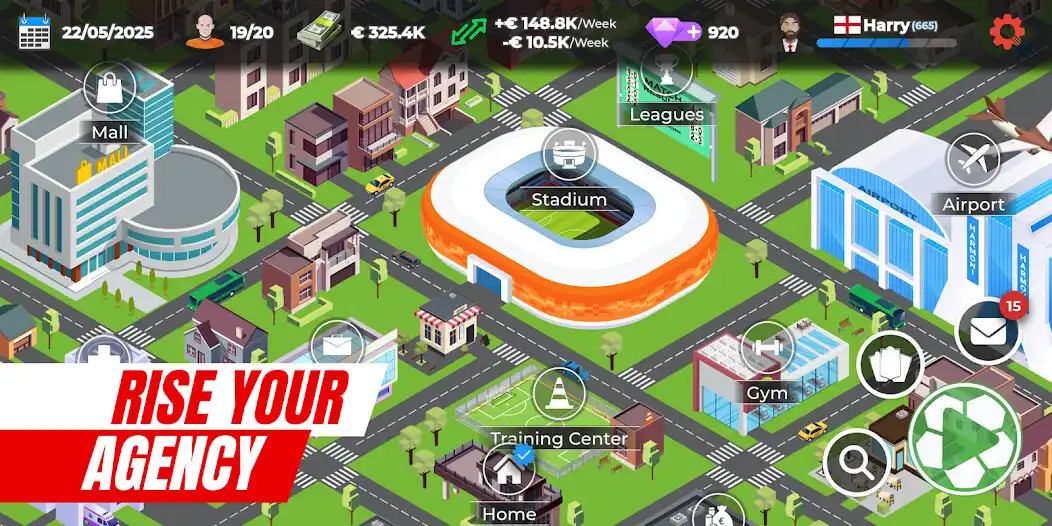 Play Pro Football Agent as an online game Pro Football Agent with UptoPlay