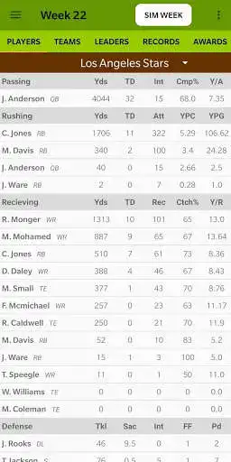 Play Pro Football GM as an online game Pro Football GM with UptoPlay