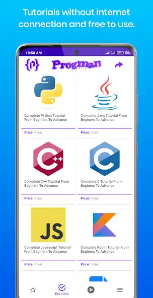 Play Progman: Learn to Code as an online game Progman: Learn to Code with UptoPlay