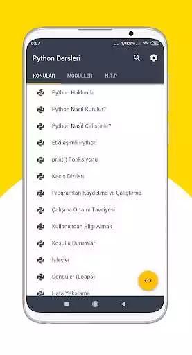 Play Programlama Dersleri (Python)  and enjoy Programlama Dersleri (Python) with UptoPlay