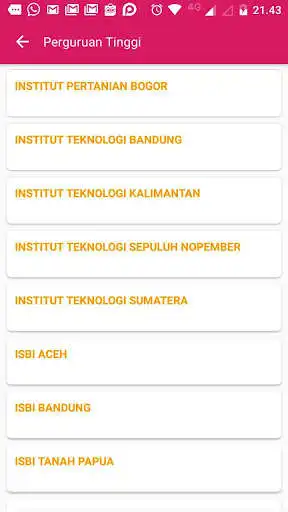 Play Program Studi PTN dan Politeknik 2021 as an online game Program Studi PTN dan Politeknik 2021 with UptoPlay