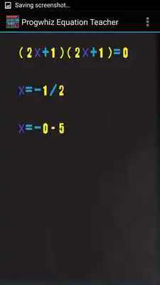 Play Progwhiz Equation Teacher Demo