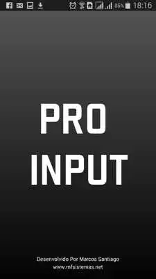Play PRO INPUT - SISTEMA DE VENDAS