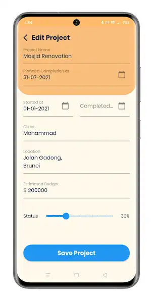 Play Project and Accounting App as an online game Project and Accounting App with UptoPlay