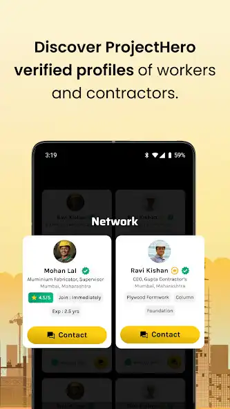 Play ProjectHero Contractor App as an online game ProjectHero Contractor App with UptoPlay