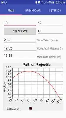Play Projectile Modelling