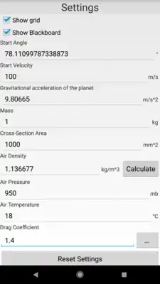 Play Projectile Motion Simulation with Air Friction