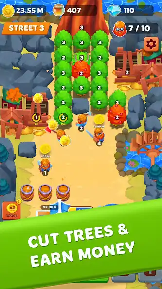 Play Project Lumber - Idle Merge  and enjoy Project Lumber - Idle Merge with UptoPlay