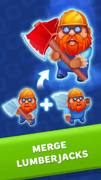 Play Project Lumber - Idle Merge as an online game Project Lumber - Idle Merge with UptoPlay