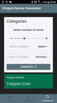 Play Project Name Generator Play Project Name Generator