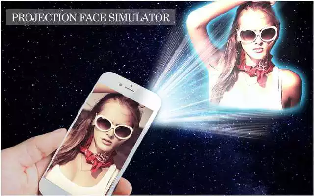 Play Projector Face Simulator Prank