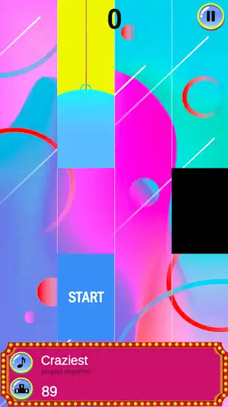 Play Project Playtime Music Tiles as an online game Project Playtime Music Tiles with UptoPlay