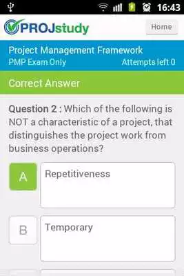 Play PROJstudy PRINCE2 Chapter Test