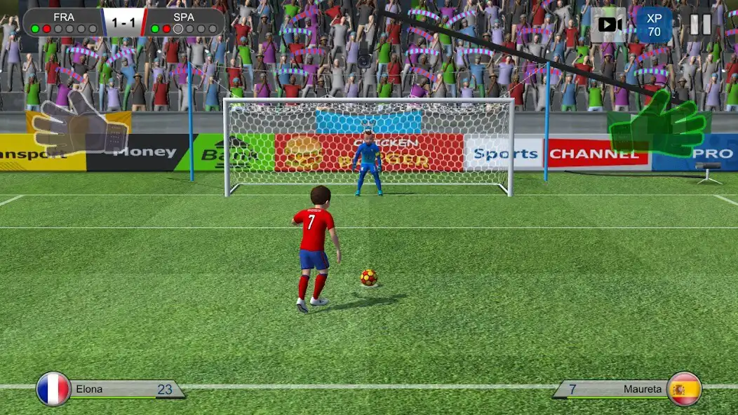 Play Pro Kick Soccer  and enjoy Pro Kick Soccer with UptoPlay