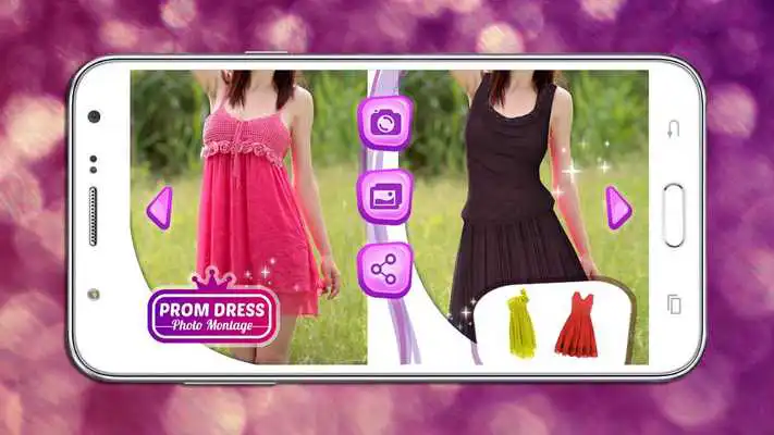 Play Prom Dress Photo Montage