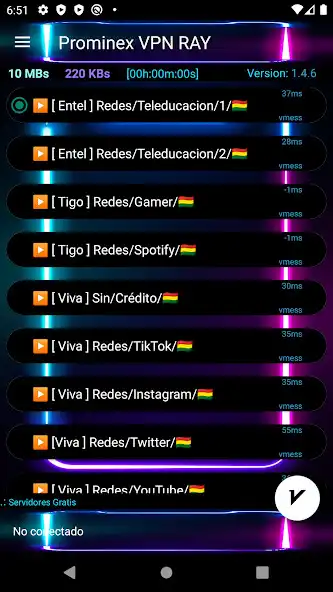 Play Prominex VPN RAY as an online game Prominex VPN RAY with UptoPlay