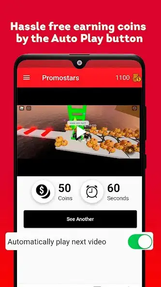 Play Promo Stars - Get Subscribers  Watch Time as an online game Promo Stars - Get Subscribers  Watch Time with UptoPlay