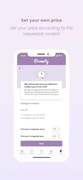 Play Promoty – influencer app as an online game Promoty – influencer app with UptoPlay