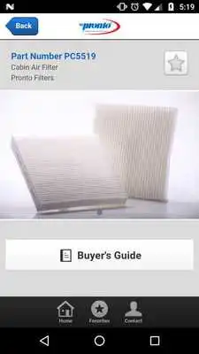 Play Pronto Filter Catalog