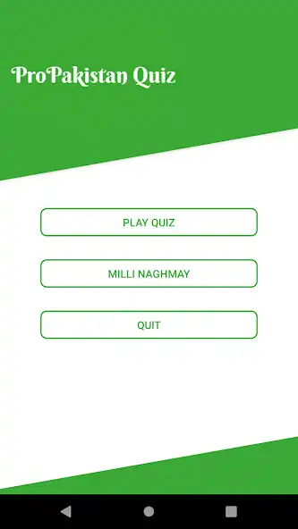 Play Pro Pakistani Quiz as an online game Pro Pakistani Quiz with UptoPlay