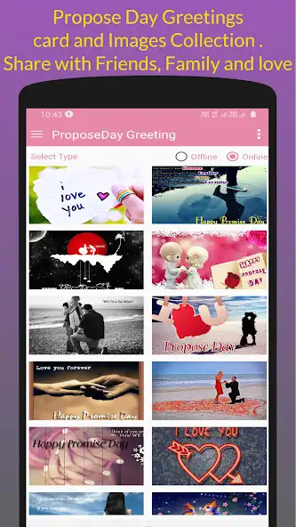 Play Propose Day Greeting Collectio as an online game Propose Day Greeting Collectio with UptoPlay
