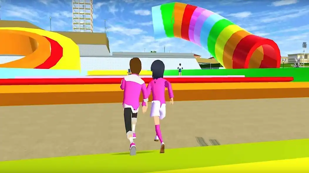 Play Props Id Parkour Sakura School as an online game Props Id Parkour Sakura School with UptoPlay