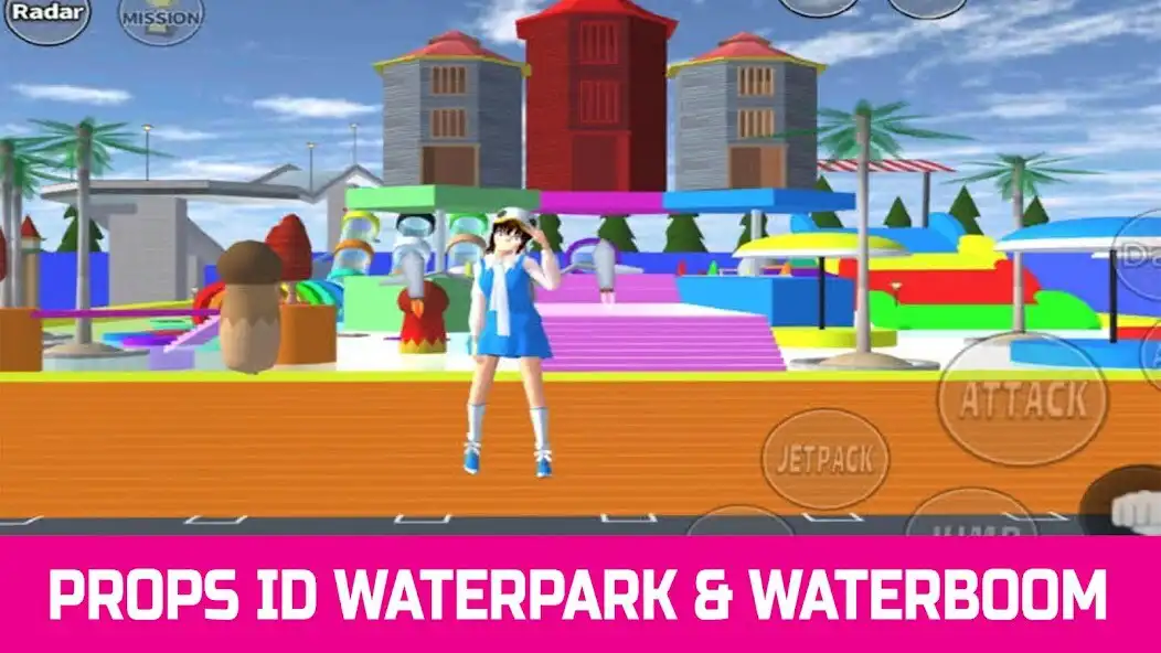 Play Props Id Waterpark Sakura SS as an online game Props Id Waterpark Sakura SS with UptoPlay