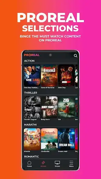 Play Proreal- Movies,Live TV  More as an online game Proreal- Movies,Live TV  More with UptoPlay