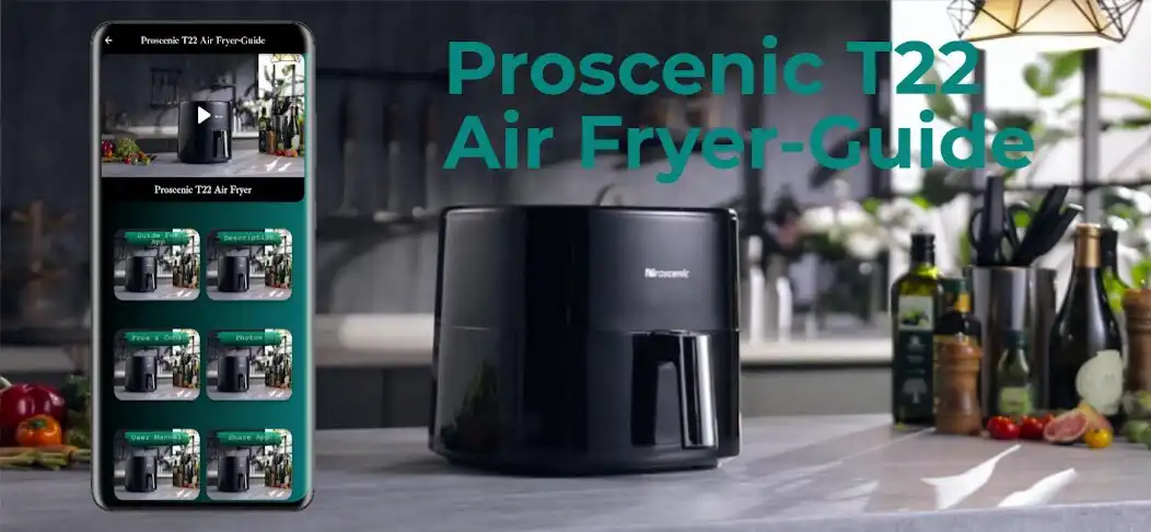 Play Proscenic T22 Air Fryer-Guide  and enjoy Proscenic T22 Air Fryer-Guide with UptoPlay