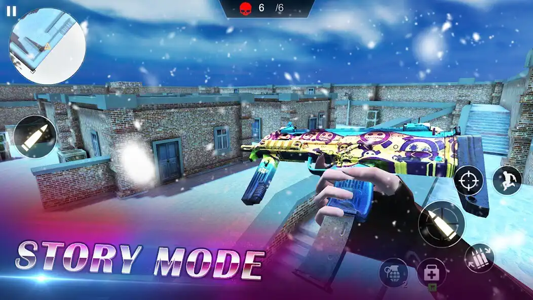 Play Pro Sniper: PvP Gunfight 3D as an online game Pro Sniper: PvP Gunfight 3D with UptoPlay