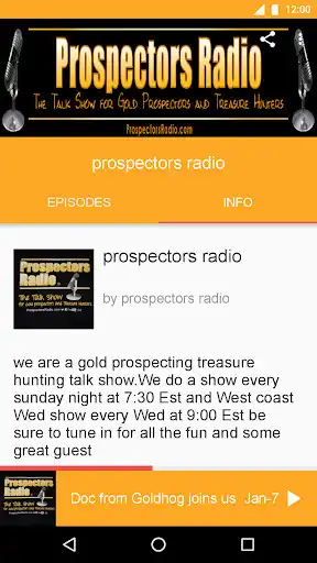 Play prospectors radio as an online game prospectors radio with UptoPlay