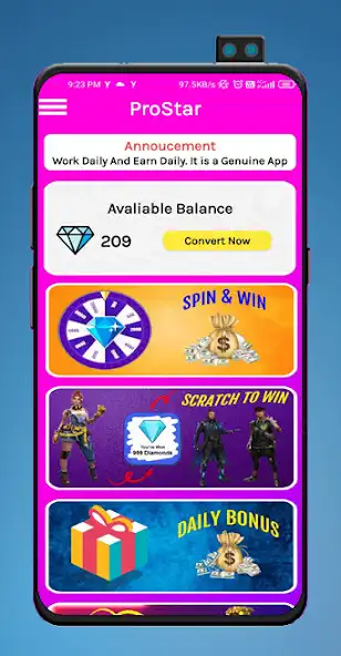 Play ProStar as an online game ProStar with UptoPlay