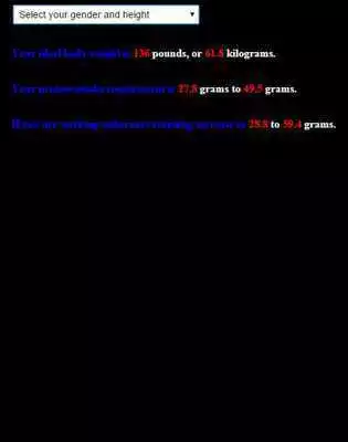 Play Protein Calculator  and enjoy Protein Calculator with UptoPlay