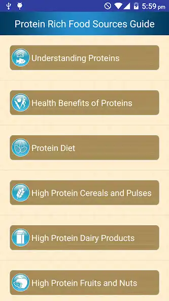 Play Protein Rich Food Source Guide  and enjoy Protein Rich Food Source Guide with UptoPlay