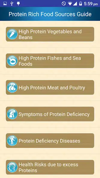 Play Protein Rich Food Source Guide as an online game Protein Rich Food Source Guide with UptoPlay