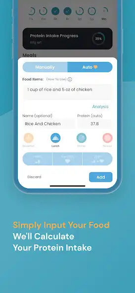 Play Protein Tracker Pro as an online game Protein Tracker Pro with UptoPlay