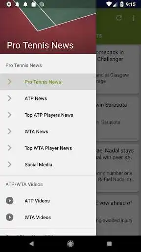 Play Pro Tennis News by NewsSurge  and enjoy Pro Tennis News by NewsSurge with UptoPlay